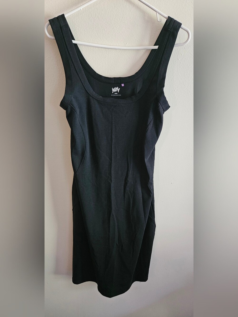 YITTY By Lizzo Black Mini Dress. Soft And Stretchy. Cozy, Summer Dress